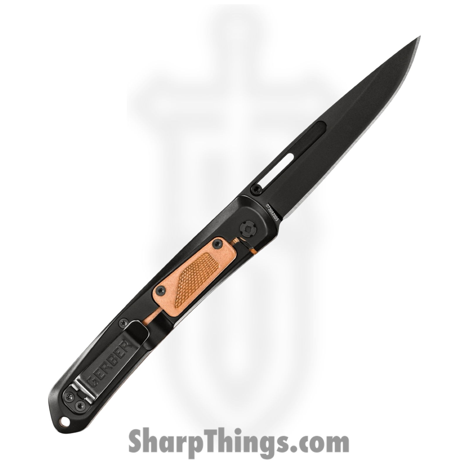 Gerber - G4057 - Affinity - Folding Knife - D2 Coated Clip Point - Machined Copper - Copper - Image 2
