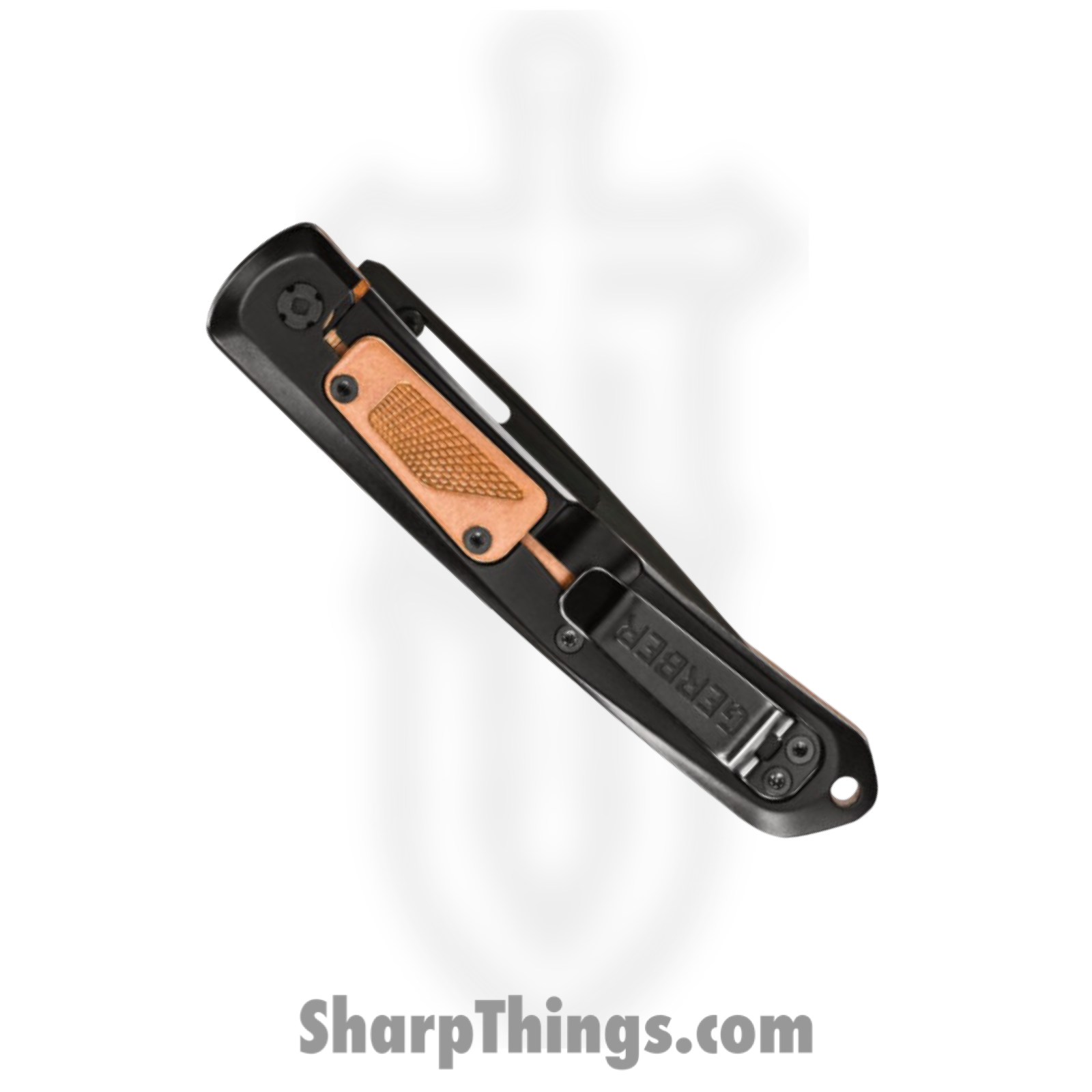 Gerber - G4057 - Affinity - Folding Knife - D2 Coated Clip Point - Machined Copper - Copper - Image 3