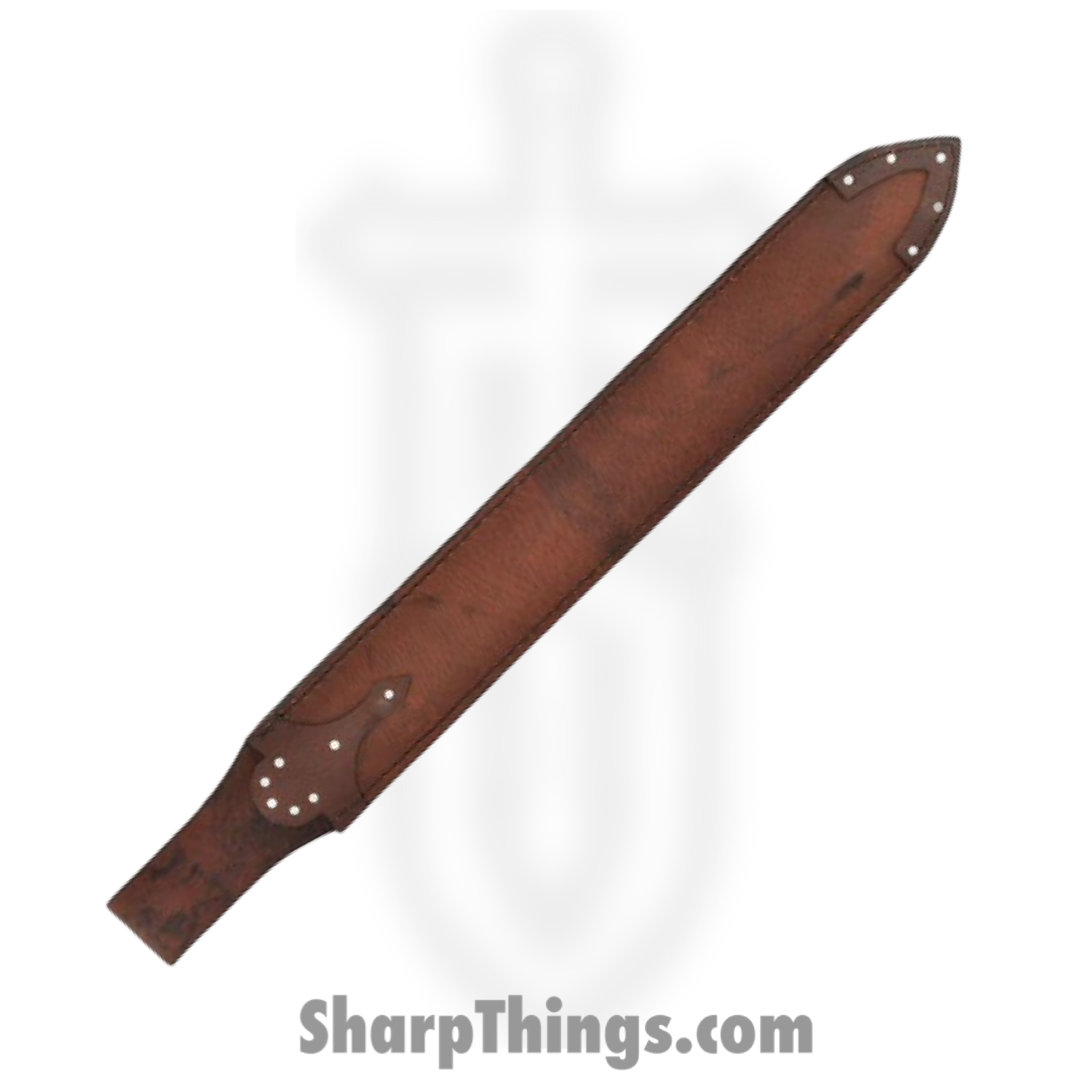 CAS Hanwei - PC2370 - Celtic Sword - Fixed Blade Knife - Carbon Steel Satin Spear Point - Ebony Wood - Brown - Image 3