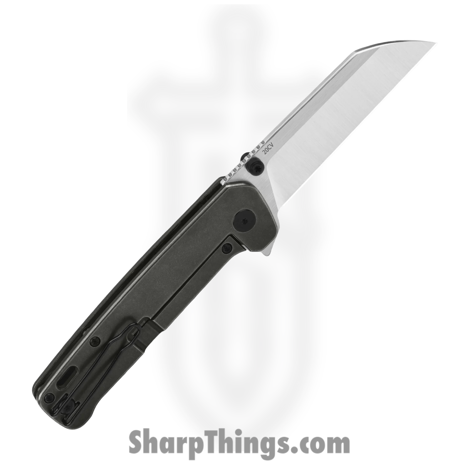 QSP - QS130XLE1 - Penguin Plus - Folding Knife - CPM-20CV Satin Sheepsfoot - Titanium/CF - Black/Copper - Image 2