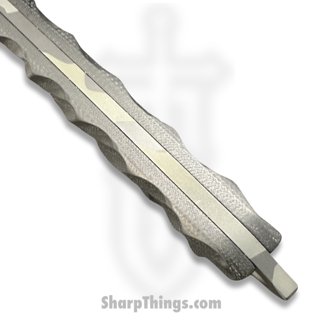 Half Face Blades - HFBCROSC - Crow Scout - Fixed Blade Knife - S35VN Coated Clip Point - G10 - Black - Image 5