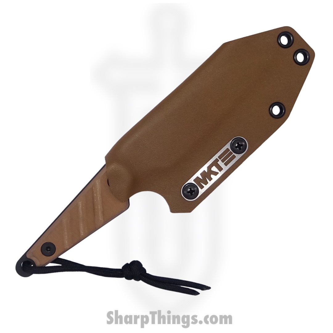 Medford Knife and Tool - MK114SPQ-09KC-SPQ3-Q4 - UDT-1 - Fixed Blade Knife - S35VN PVD G10 - G10 - Coyote Tan - Image 2