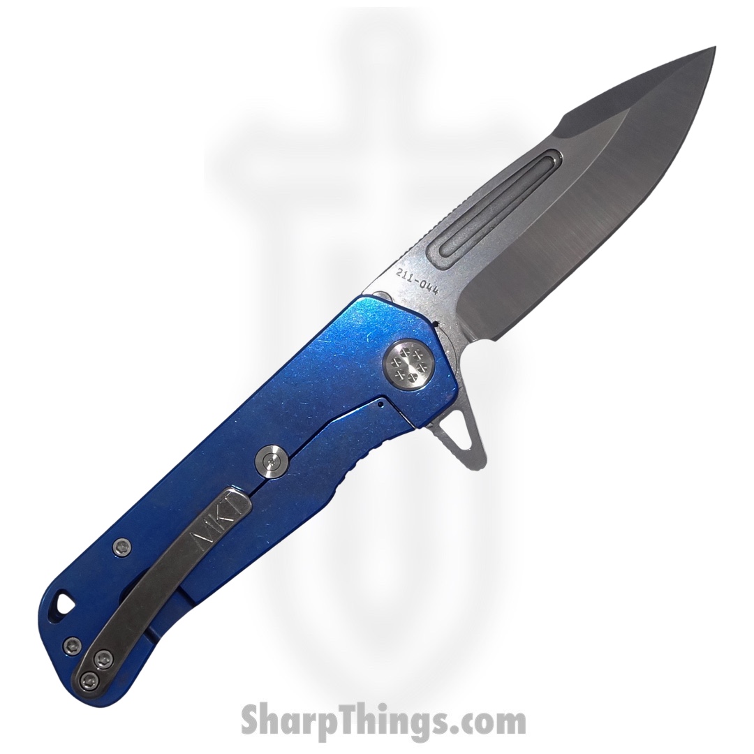 Medford Knife - MK2004TQ-37A2-TSCS-Q4 - Proxima - S45VN Tumbled - Blue "Full Color American Flag" - Image 2