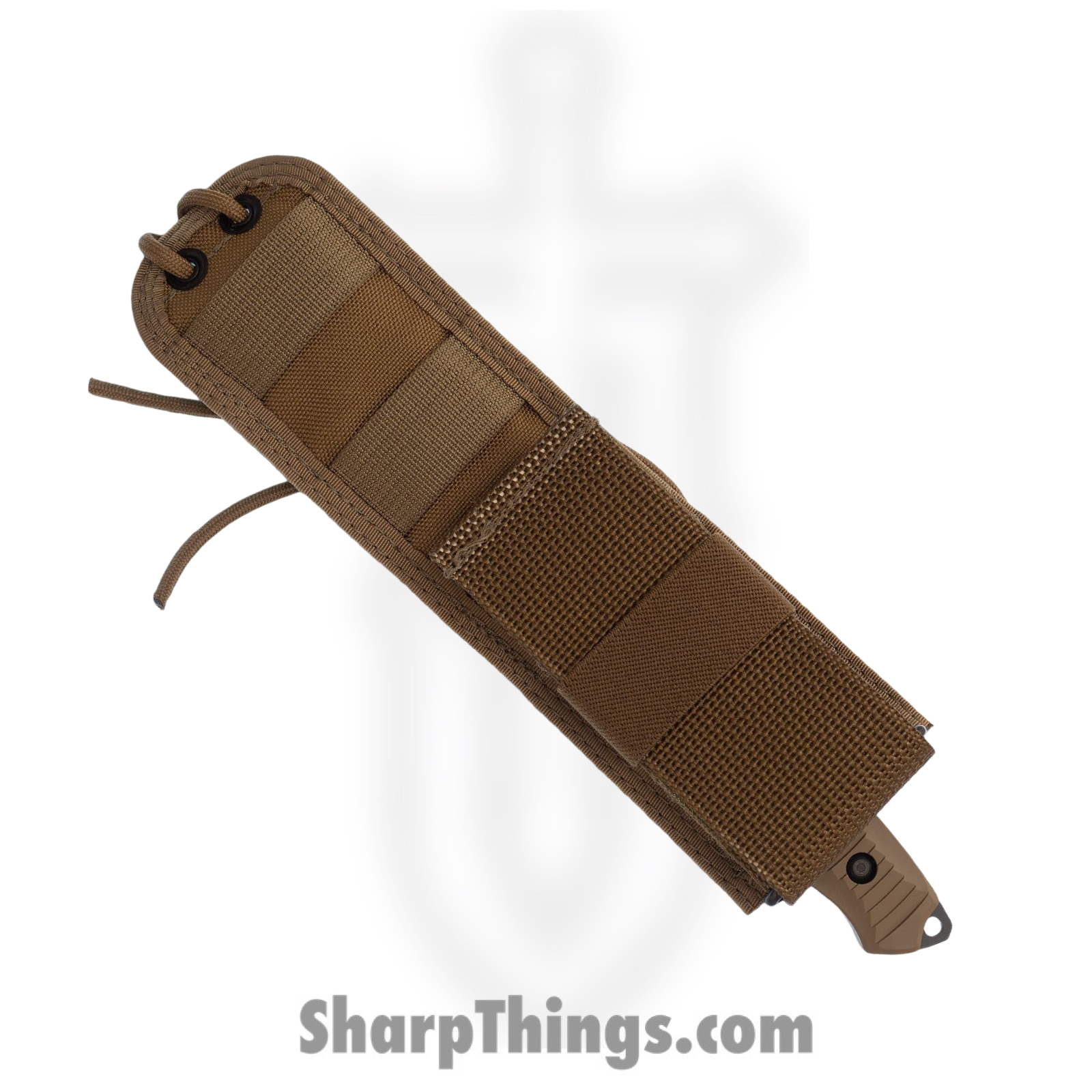 Benchmade - 141SBKSN - Nimravus - Fixed Blade Knife - 154CM Coated Tanto - Aluminum - Tan - Image 4