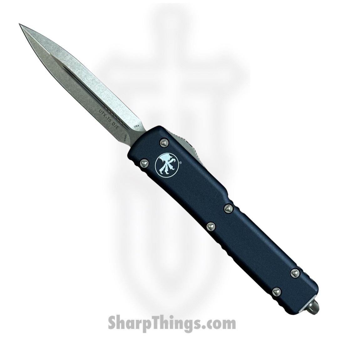 Microtech - 147-13 - UTX-70 Automatic OTF D/E Dagger Knife - Bronze and Black