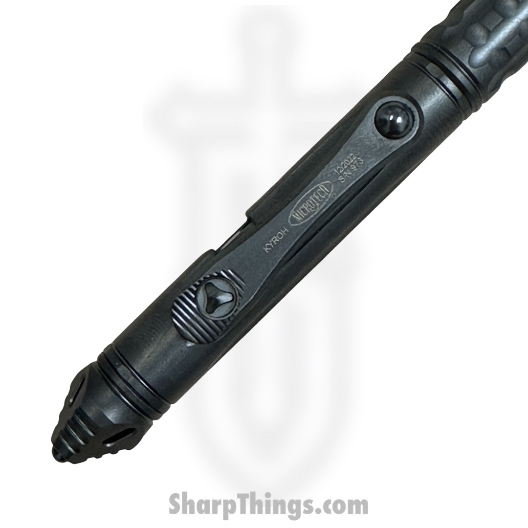 Microtech - 403-TI-DLCTRI - Kyroh Bolt-Action Titanium Pen - Tritum Cap Insert - Image 3