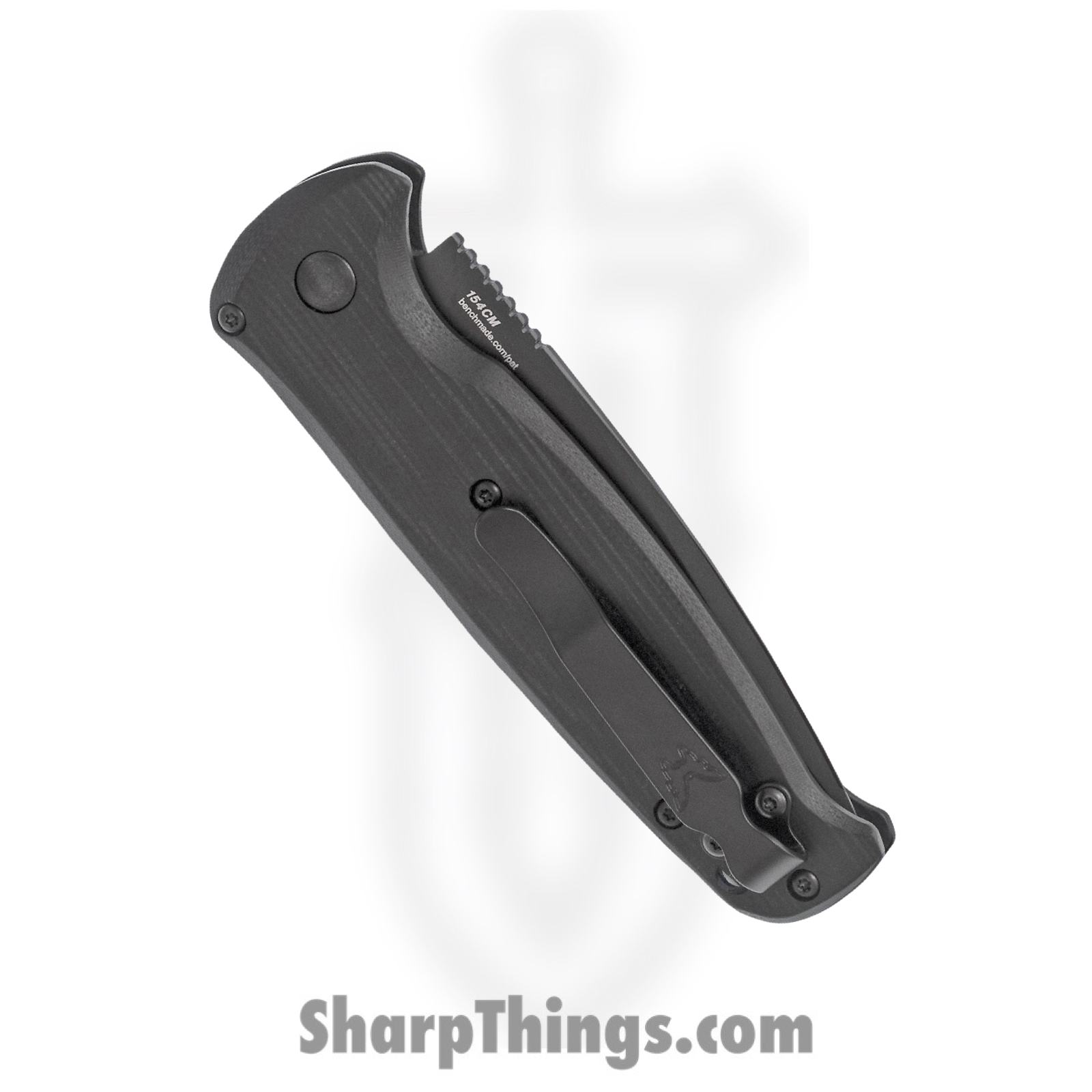 Benchmade - 4300BK - Composite Lite (CLA) - Automatic Knife - 154CM Coated Drop Point - G10 - Black - Image 3