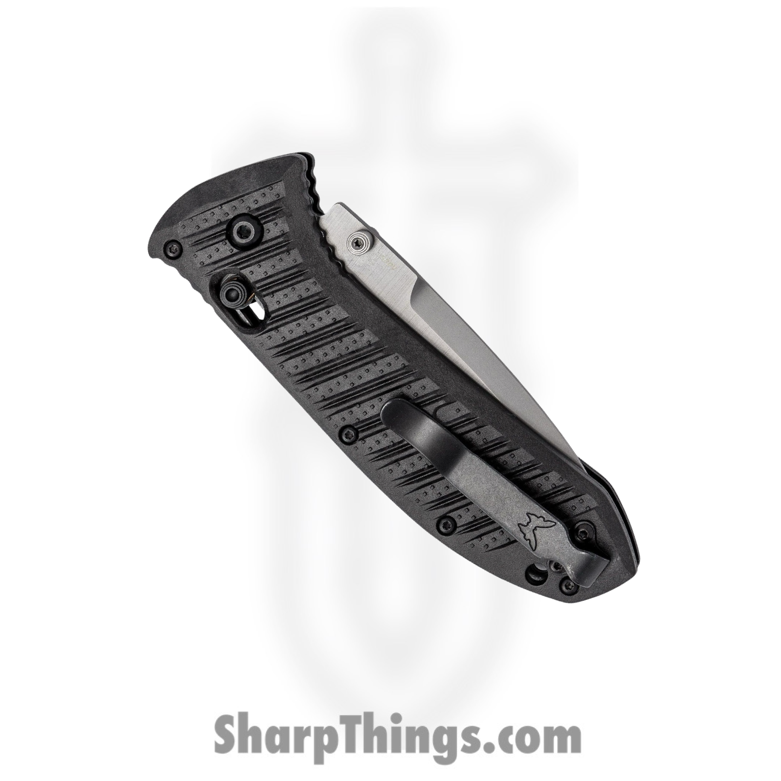 Benchmade - 570-1 - Presidio II - Folding Knife - S30V Satin Drop Point - CF-Elite - Black - Image 3