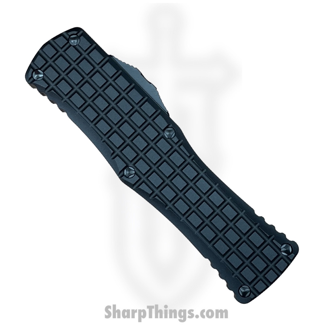 Microtech - 702-2TFRS - Hera Tactical - OTF Auto - M390 Two Tone Dagger - 6061-T6 Aluminum/Frag - Black - Image 4