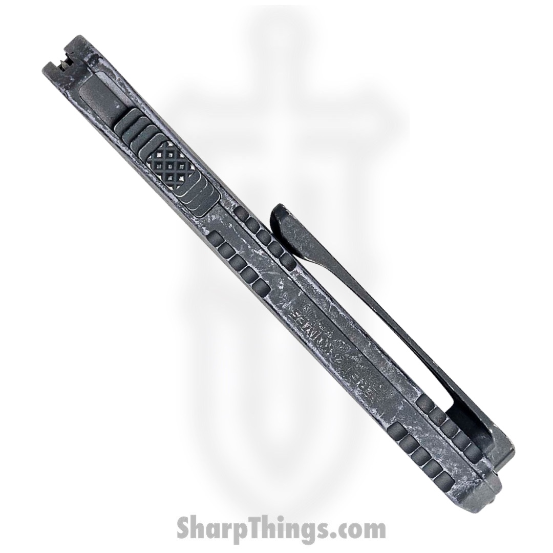 Heretic Knives - H025-14A-BRKGRY - Manticore S - OTF Auto - Magnacut Two Tone Recurve - 6061-T6 Aluminum - Breakthrough Gray - Image 2
