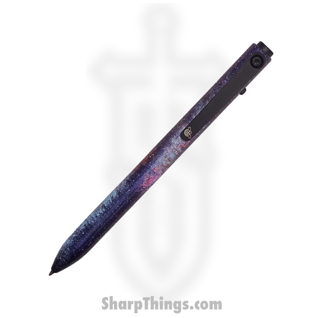 Tactile Turn - 10-SC2-SEA-SPA - Side Click Pen - Short - Titanium - Seasonal Release Deep Space