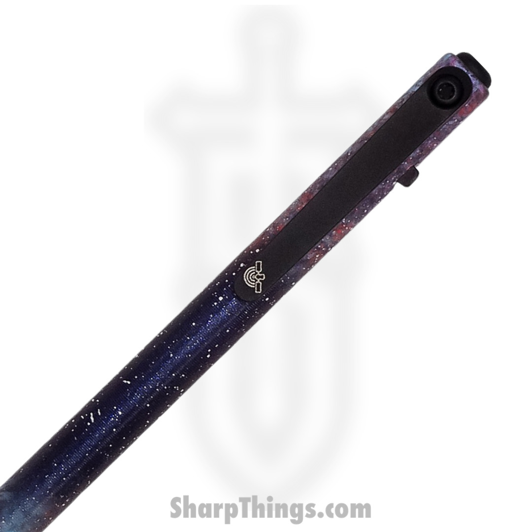 Tactile Turn - 10-SS2-SEA-SPA - Slim Side Click Pen - Short - Titanium - Seasonal Release Deep Space - Image 3