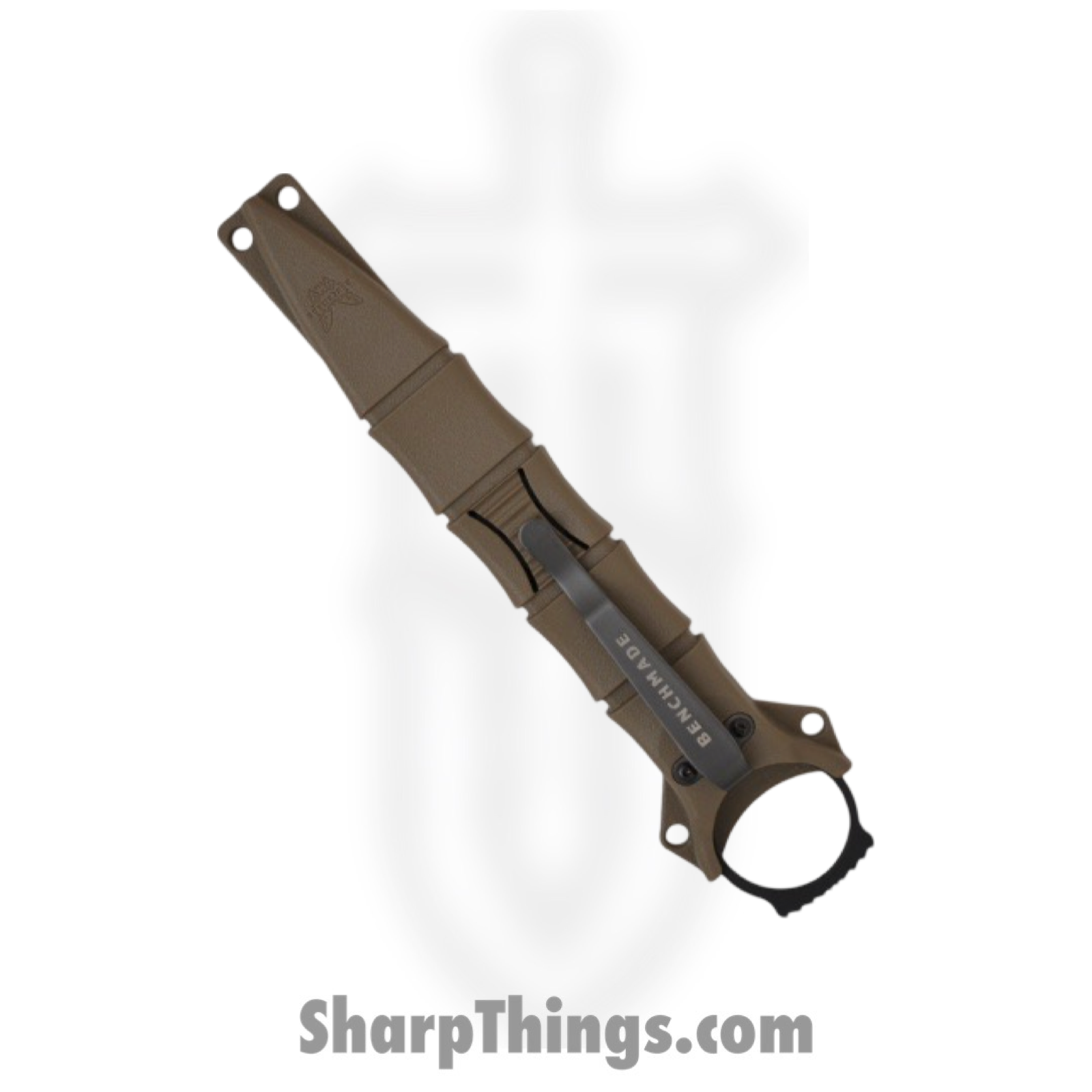 Benchmade - 176BKSN-COMBO - SOCP Dagger and Trainer Combo - Fixed Blade Knife - 440C SS Coated Dagger - Skeletonized - Black Red - Image 4