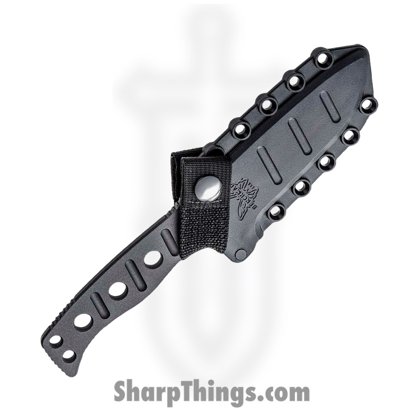 Benchmade - 375BK-1 - Adamas - Fixed Blade Knife - CPM CruWear Coated Drop Point - Skeletonized - Black - Image 3