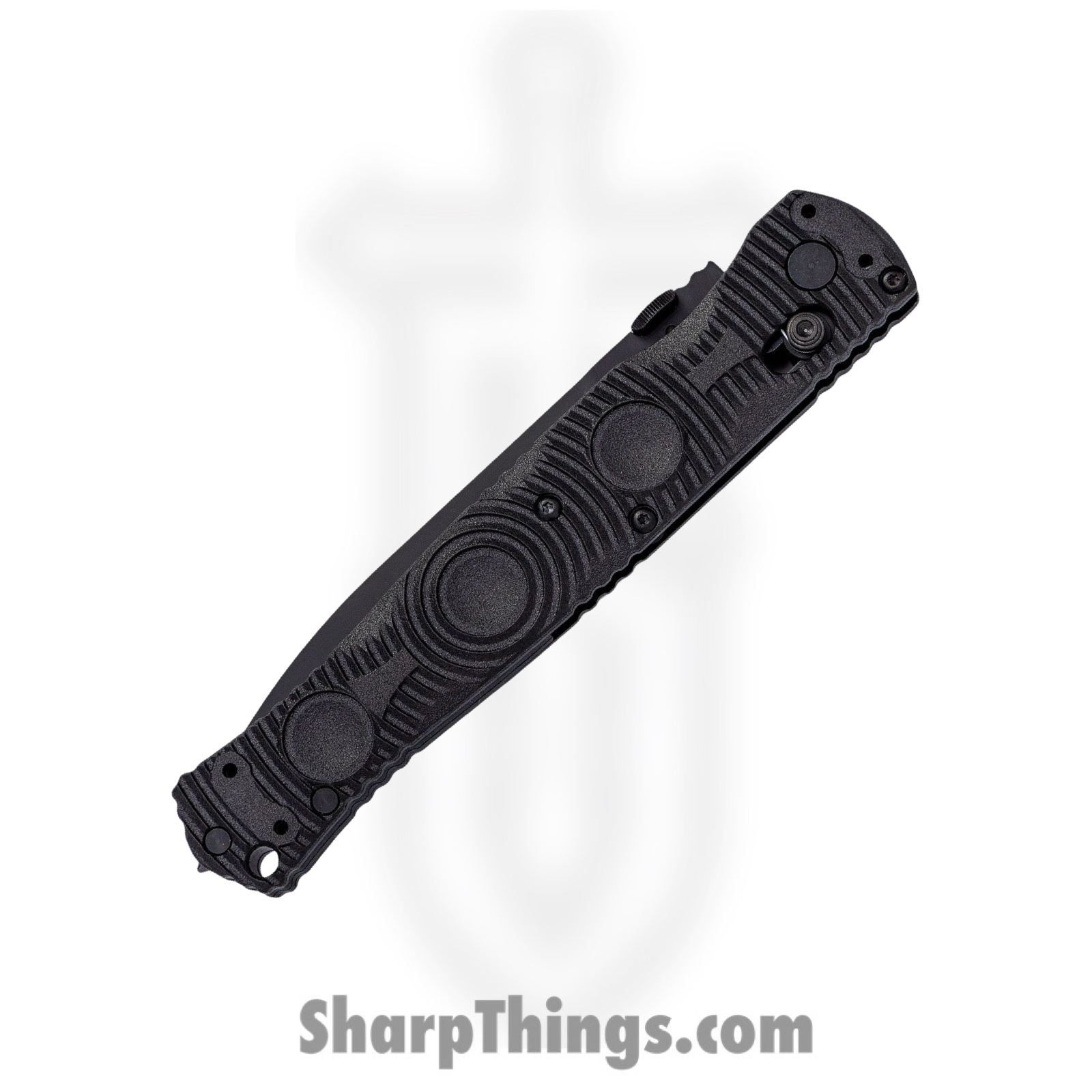 Benchmade - 391SBK - SOCP Tactical - Folding Knife - D2 Coated Spear Point P/S - CF-Elite - Black - Image 2