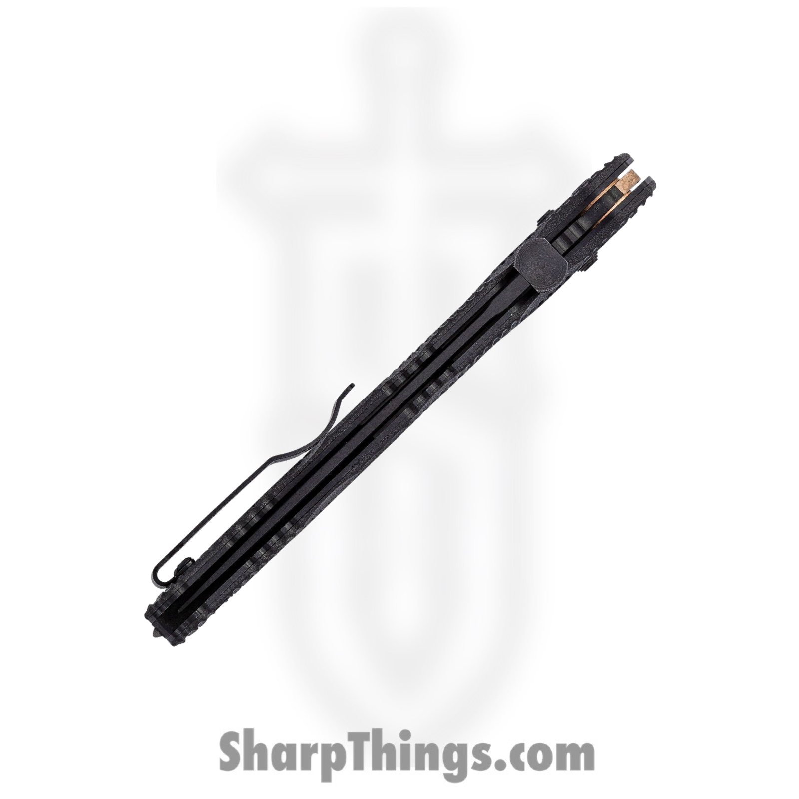 Benchmade - 391SBK - SOCP Tactical - Folding Knife - D2 Coated Spear Point P/S - CF-Elite - Black - Image 4