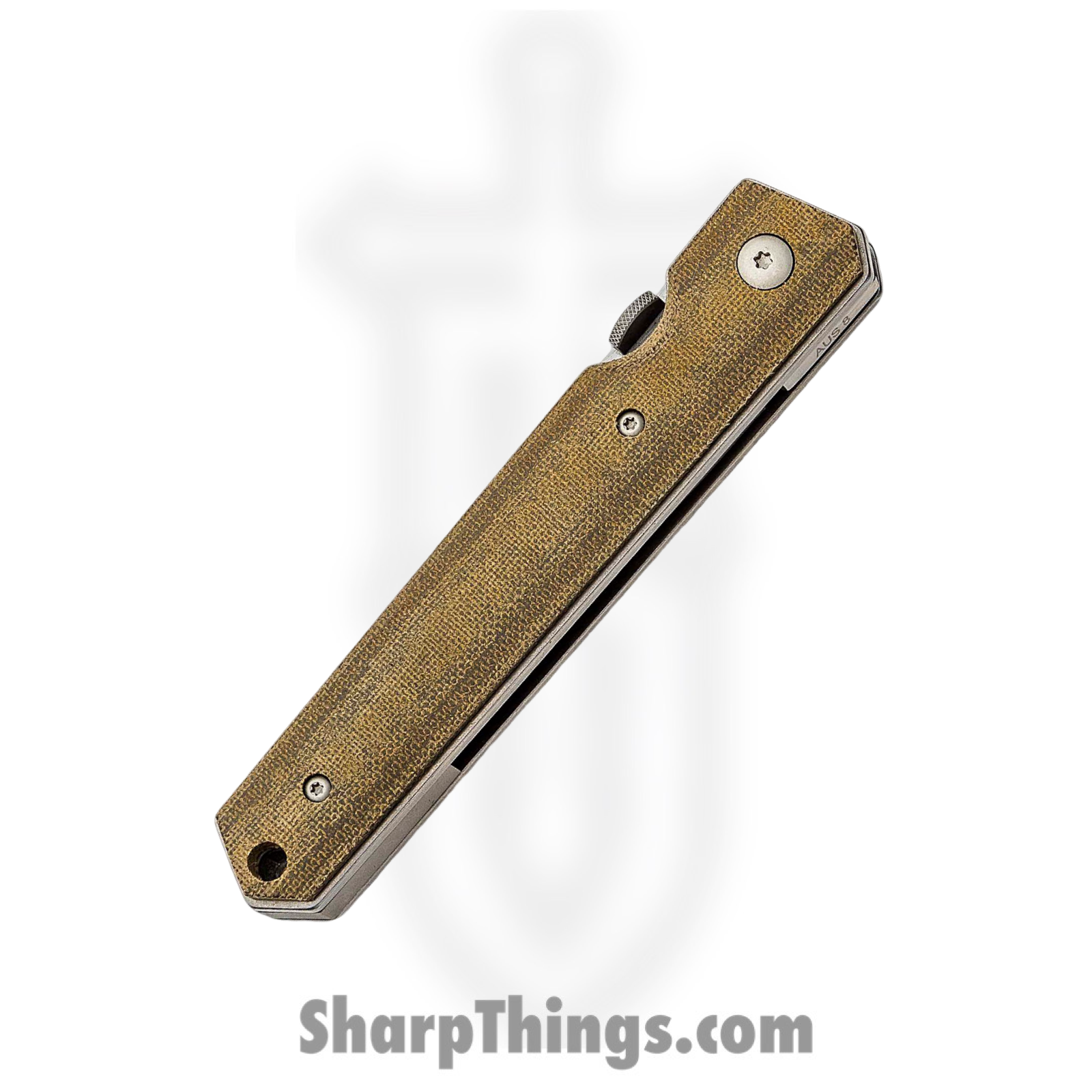 Boker Plus - BOP01BO291 - Kwaiken - Folding Knife - AUS-8 Stonewash Drop Point - Micarta - Green - Image 2