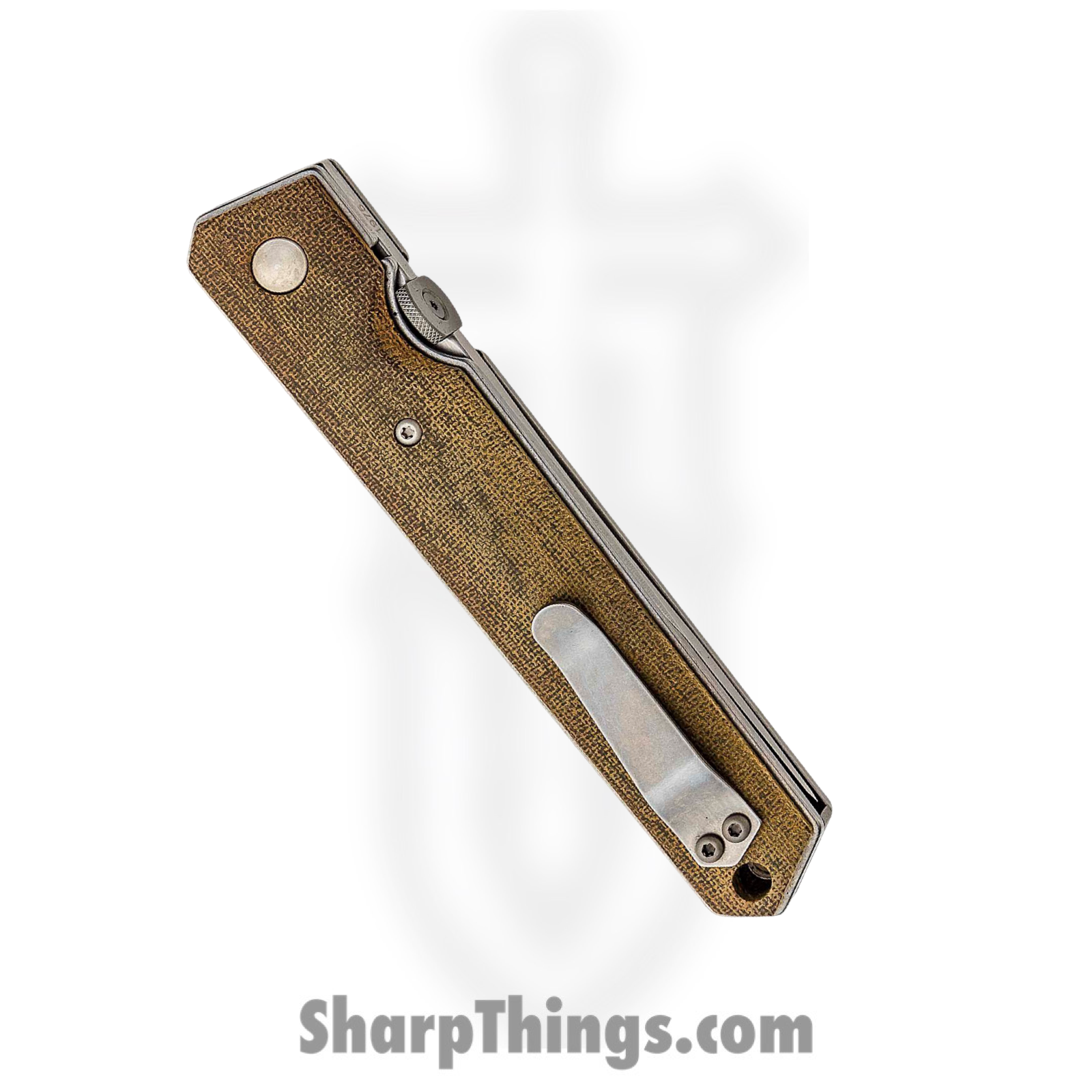 Boker Plus - BOP01BO291 - Kwaiken - Folding Knife - AUS-8 Stonewash Drop Point - Micarta - Green - Image 3