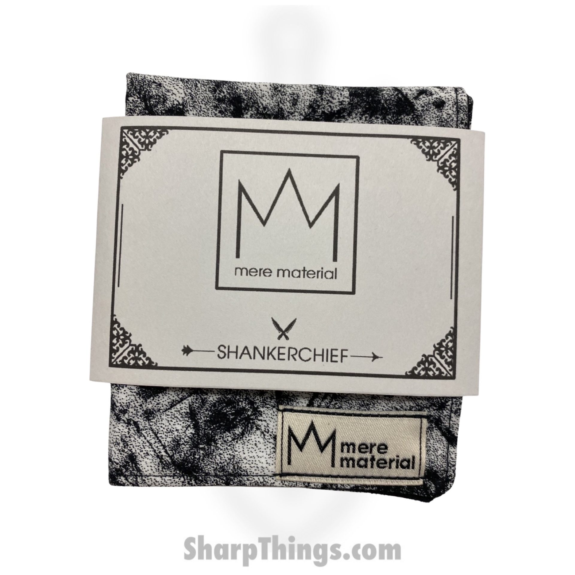 Mere Material Shankerchief - MM0026 - Handmade Handkerchief - Oreo