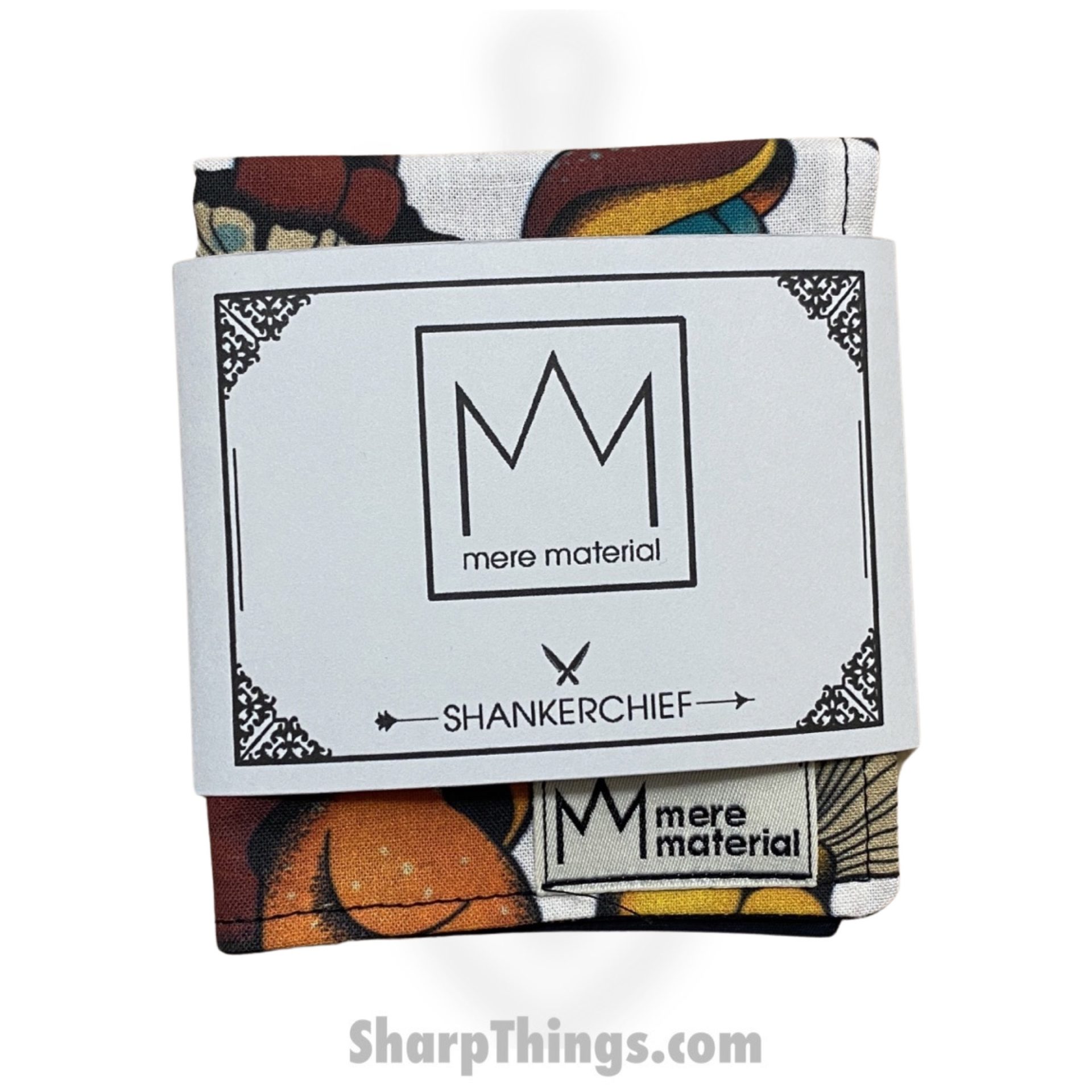 Mere Material Shankerchief - MM0033 - Handmade Handkerchief - Mrs. Shroom - Image 2