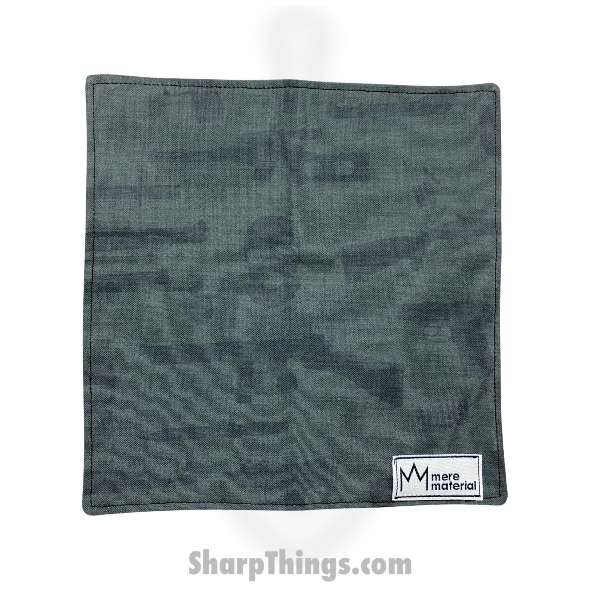 Mere Material Shankerchief - MM0030 - Handmade Handkerchief - Green Goon