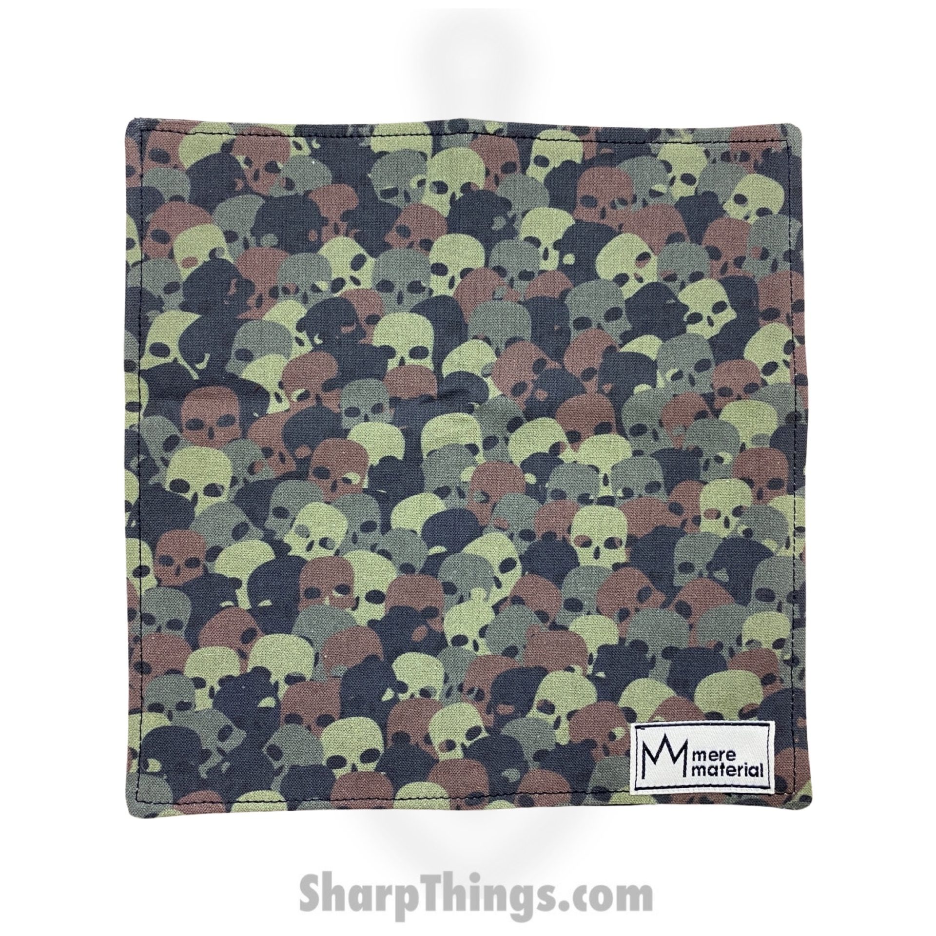 Mere Material Shankerchief - MM0031 - Handmade Handkerchief - Skull Camo