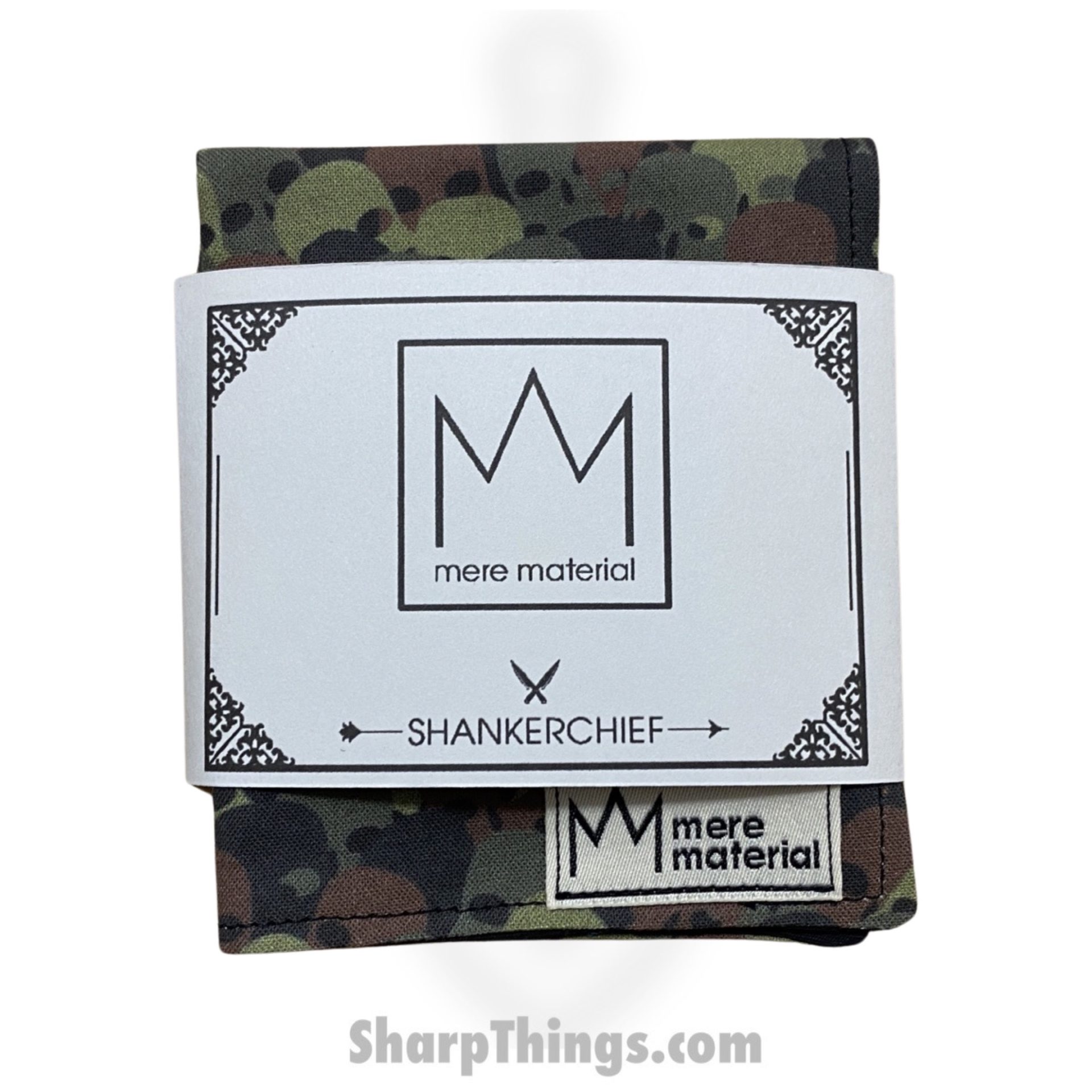 Mere Material Shankerchief - MM0031 - Handmade Handkerchief - Skull Camo - Image 2