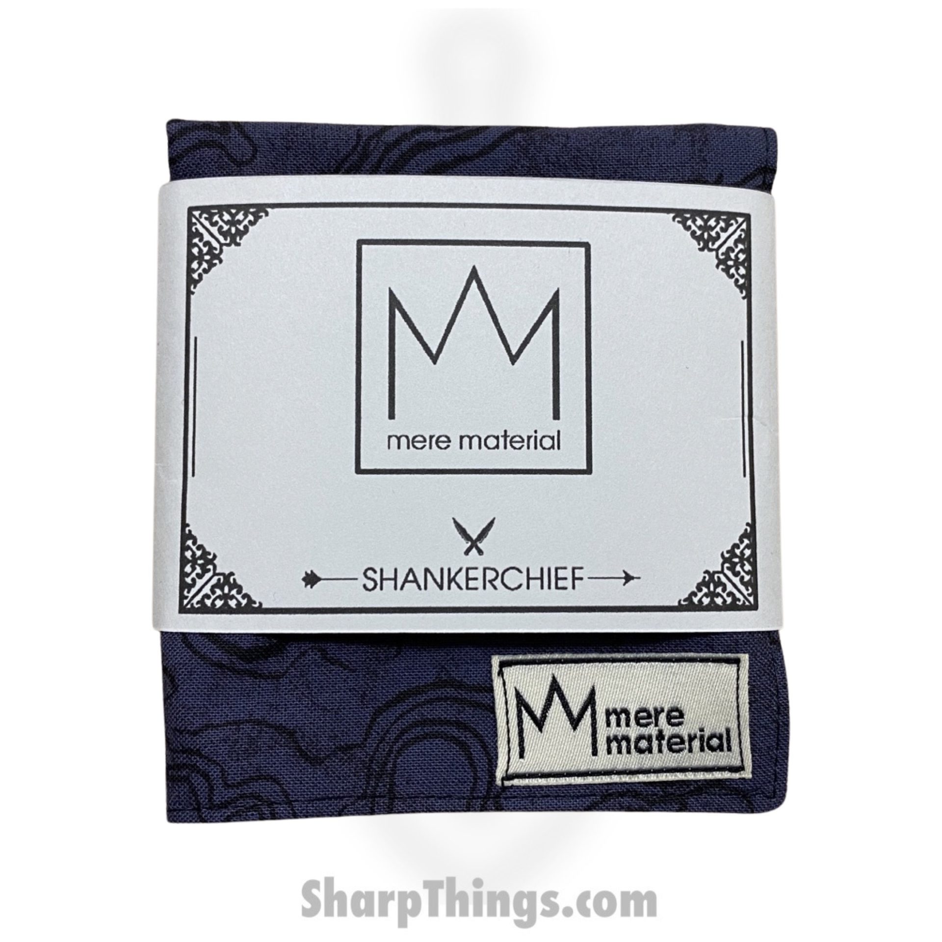 Mere Material Shankerchief - MM0032 - Handmade Handkerchief - Dark Topo - Image 2