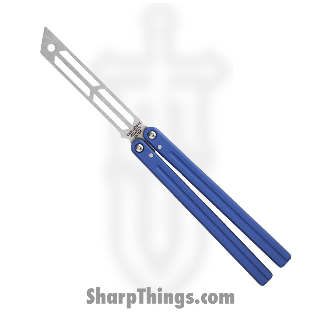 Squid Industries - 05TR01SW01BL -Triton V2 Knife Trainer - 301HH 6061-T6 - Blue