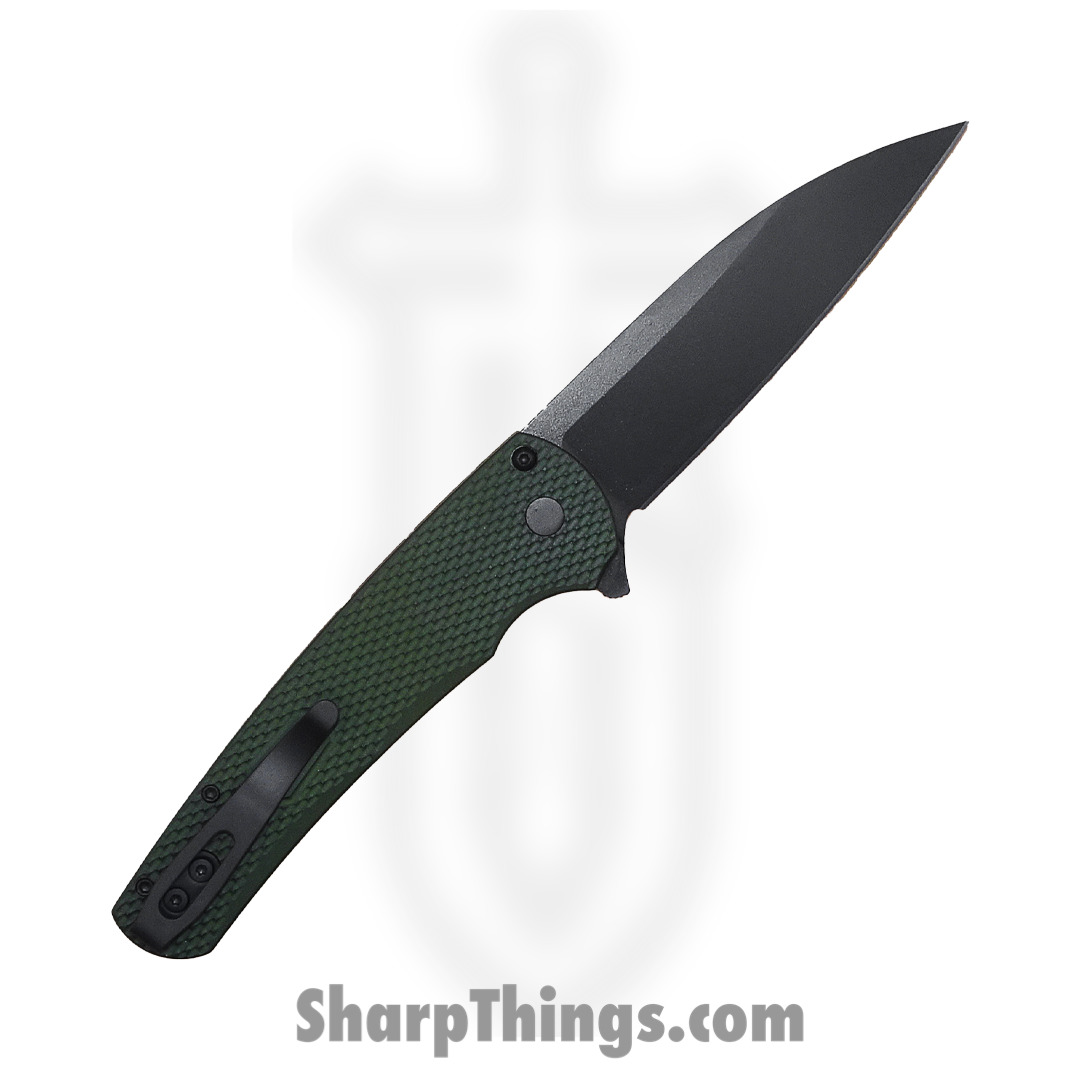 ProTech - 23TBSMalibu - Malibu Custom - Folding Knife - Magnacut Two Tone Wharncliffe - 6061-T6 Aluminum - OD Green - Image 2