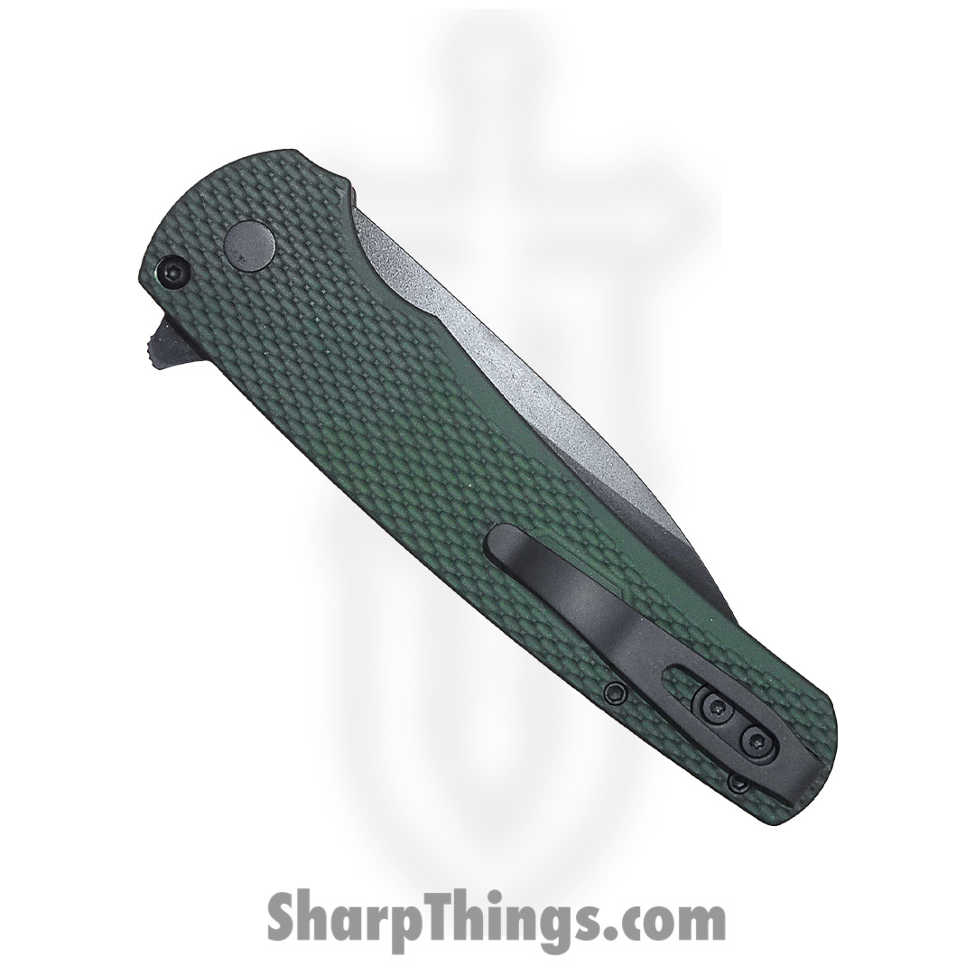 ProTech - 23TBSMalibu - Malibu Custom - Folding Knife - Magnacut Two Tone Wharncliffe - 6061-T6 Aluminum - OD Green - Image 4