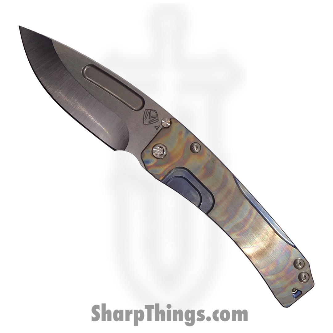 Medford Knife - MK2014TD-03A2-TSCS-Q4 - Slim Midi Drop Point Folder - Tumbled S45VN - "Tsunami"