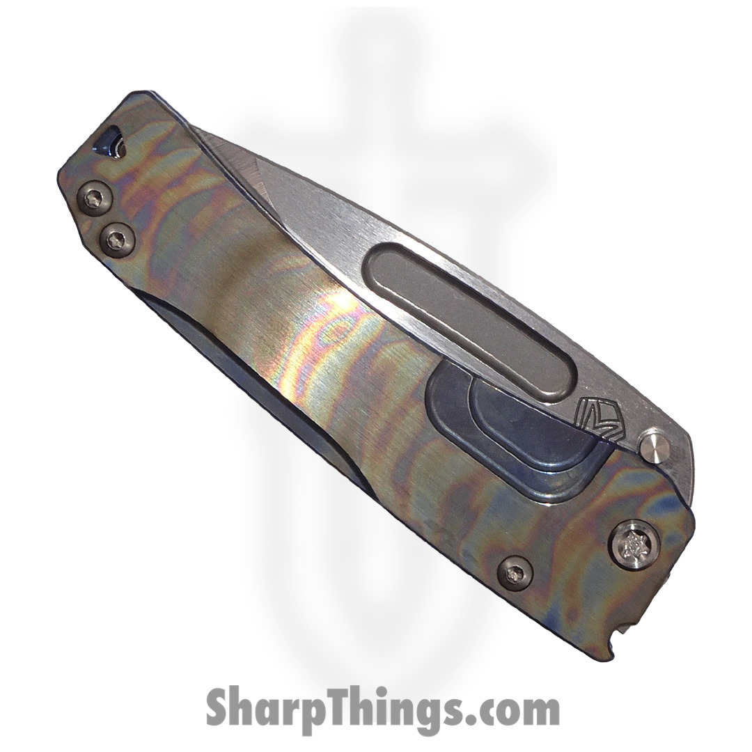 Medford Knife - MK2014TD-03A2-TSCS-Q4 - Slim Midi Drop Point Folder - Tumbled S45VN - "Tsunami" - Image 2