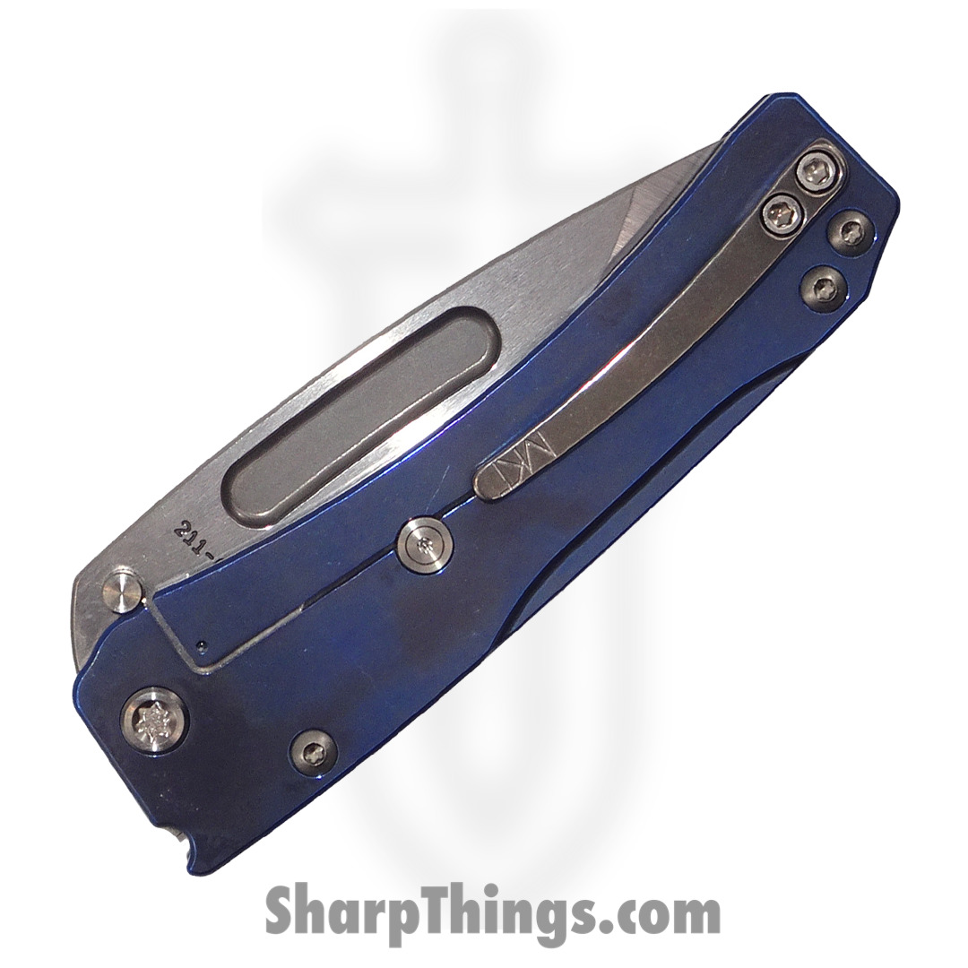 Medford Knife - MK2014TD-03A2-TSCS-Q4 - Slim Midi Drop Point Folder - Tumbled S45VN - "Tsunami" - Image 3