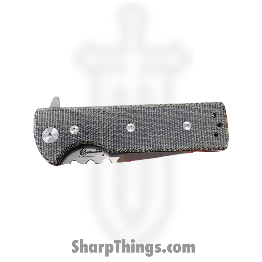 Chaves Knives - TAK/RDP/BCM/BF - TAK - Folding Knife - M390 Satin Drop Point - Micarta - Black - Image 4