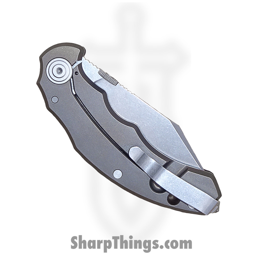 Bastinelli Creations - BASDVIL3.23 - D. Vil - Folding Knife - M390 - G10 Titanium - Black - Image 4