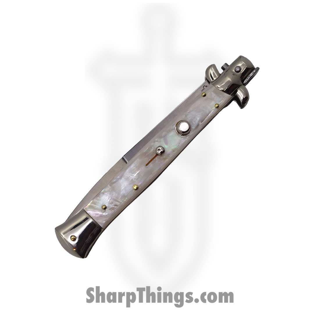 Latama Cutlery - CL-MOP-BA11 - 28 m Walt's Classic - 440C Bayonet - Mother Of Pearl - Image 2