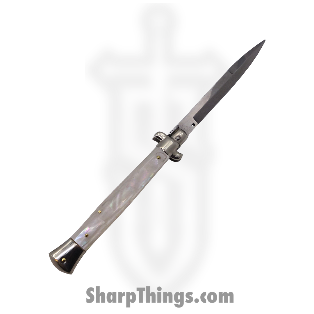 Latama Cutlery - CL-MOP-BA11 - 28 m Walt's Classic - 440C Bayonet - Mother Of Pearl - Image 4