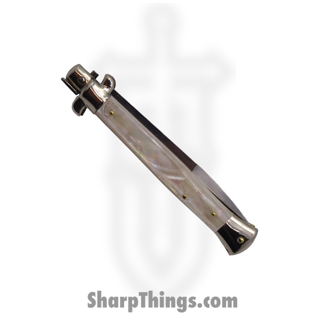 Latama Cutlery - CL-MOP-BA11 - 28 m Walt's Classic - 440C Bayonet - Mother Of Pearl - Image 3