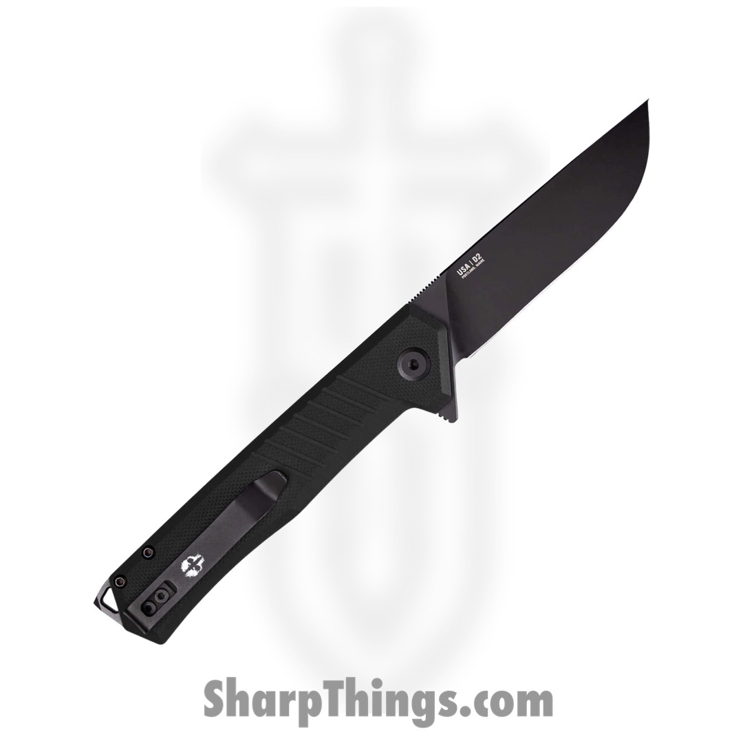 Tekto - TKF1ABKG1BK - F1 Alpha - Folding Knife - D2 Coated Drop Point - G10 - Black - Image 2