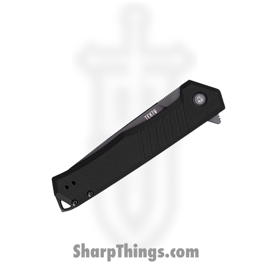 Tekto - TKF1ABKG1BK - F1 Alpha - Folding Knife - D2 Coated Drop Point - G10 - Black - Image 3
