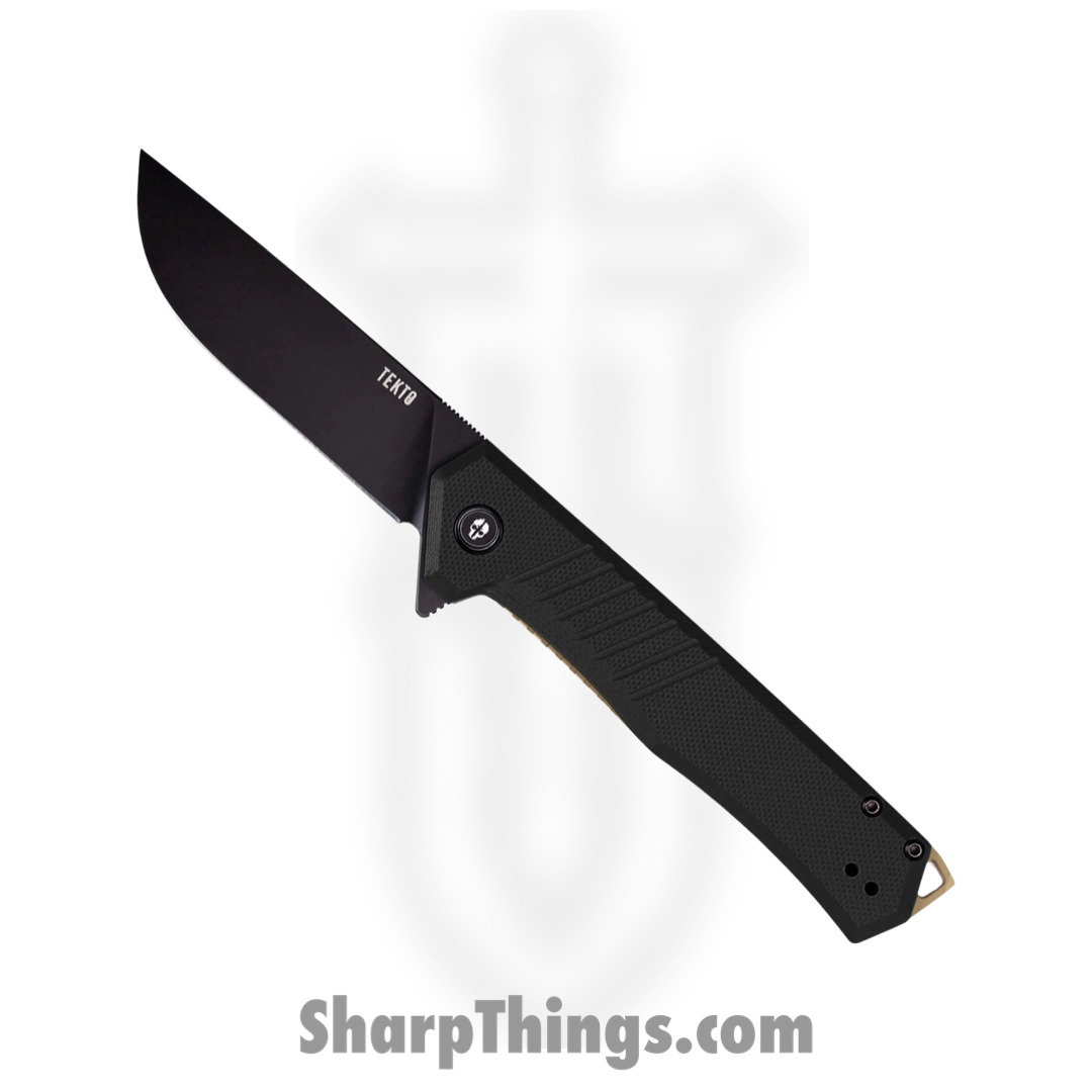 Tekto - TKF1ABKG1BZ - F1 Alpha - Folding Knife - D2 Coated Drop Point - G10 - Black Bronze