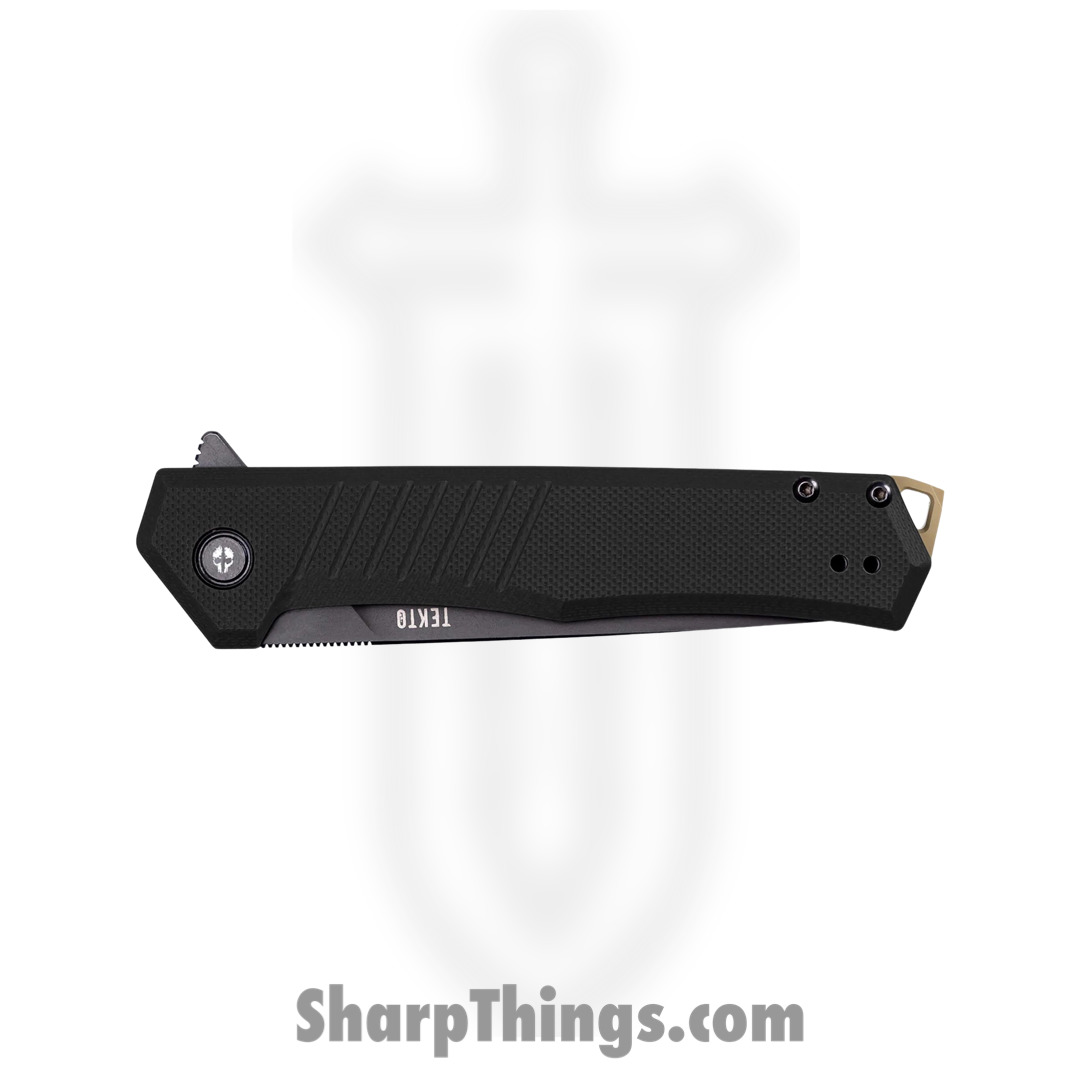 Tekto - TKF1ABKG1BZ - F1 Alpha - Folding Knife - D2 Coated Drop Point - G10 - Black Bronze - Image 6