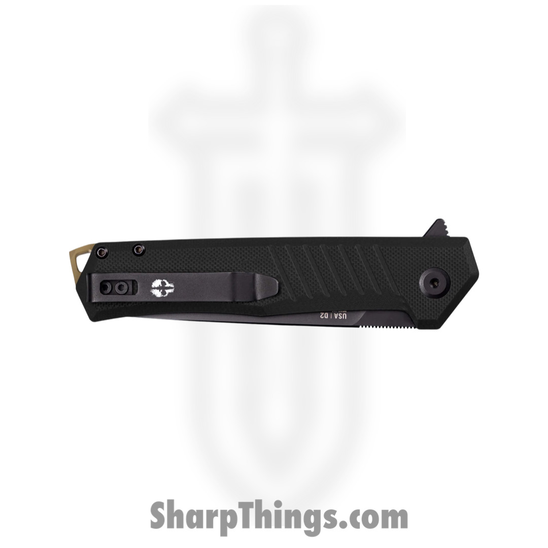 Tekto - TKF1ABKG1BZ - F1 Alpha - Folding Knife - D2 Coated Drop Point - G10 - Black Bronze - Image 5