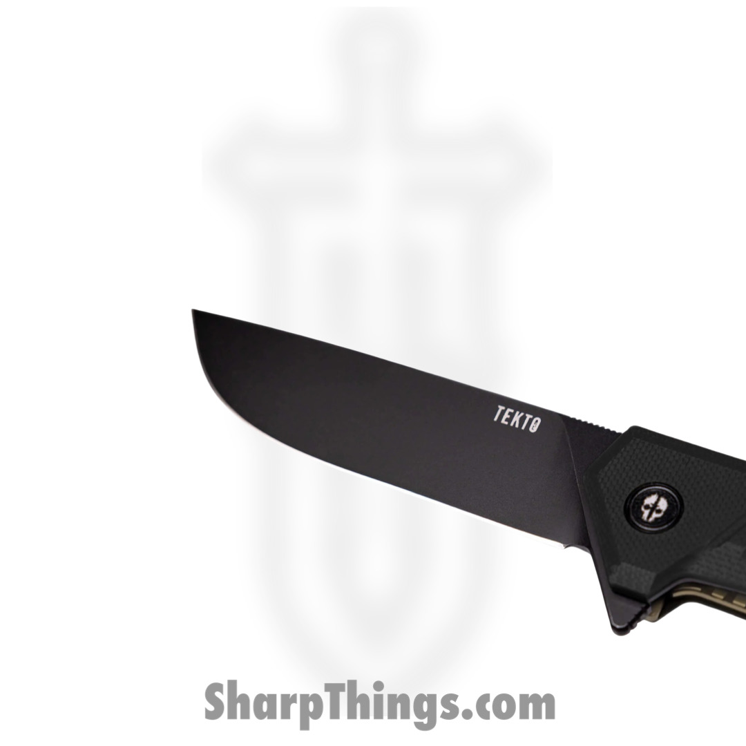 Tekto - TKF1ABKG1BZ - F1 Alpha - Folding Knife - D2 Coated Drop Point - G10 - Black Bronze - Image 4