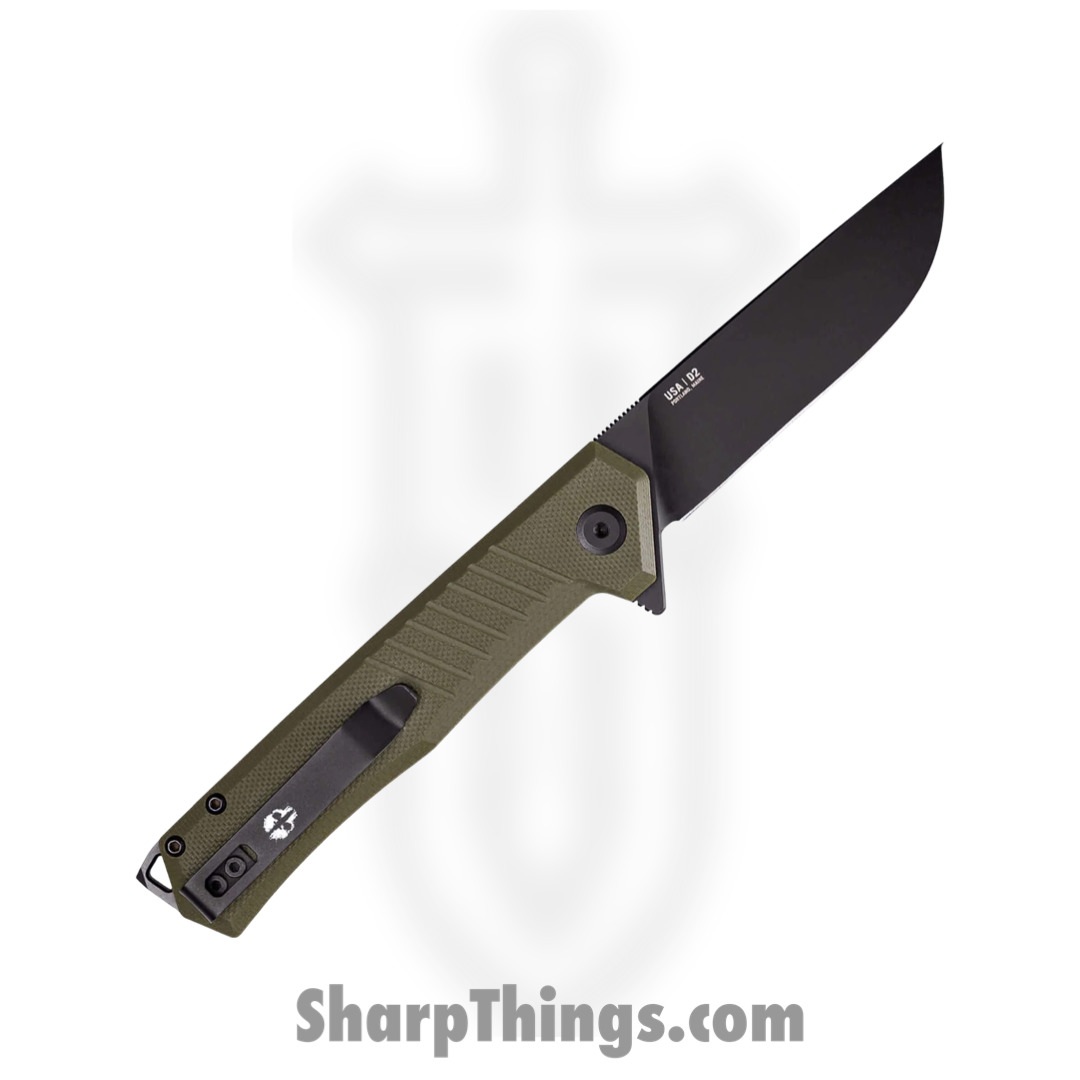 Tekto - TKF1AGNG1BK - F1 Alpha - Folding Knife - D2 Coated Drop Point - G10 - Black - Image 2