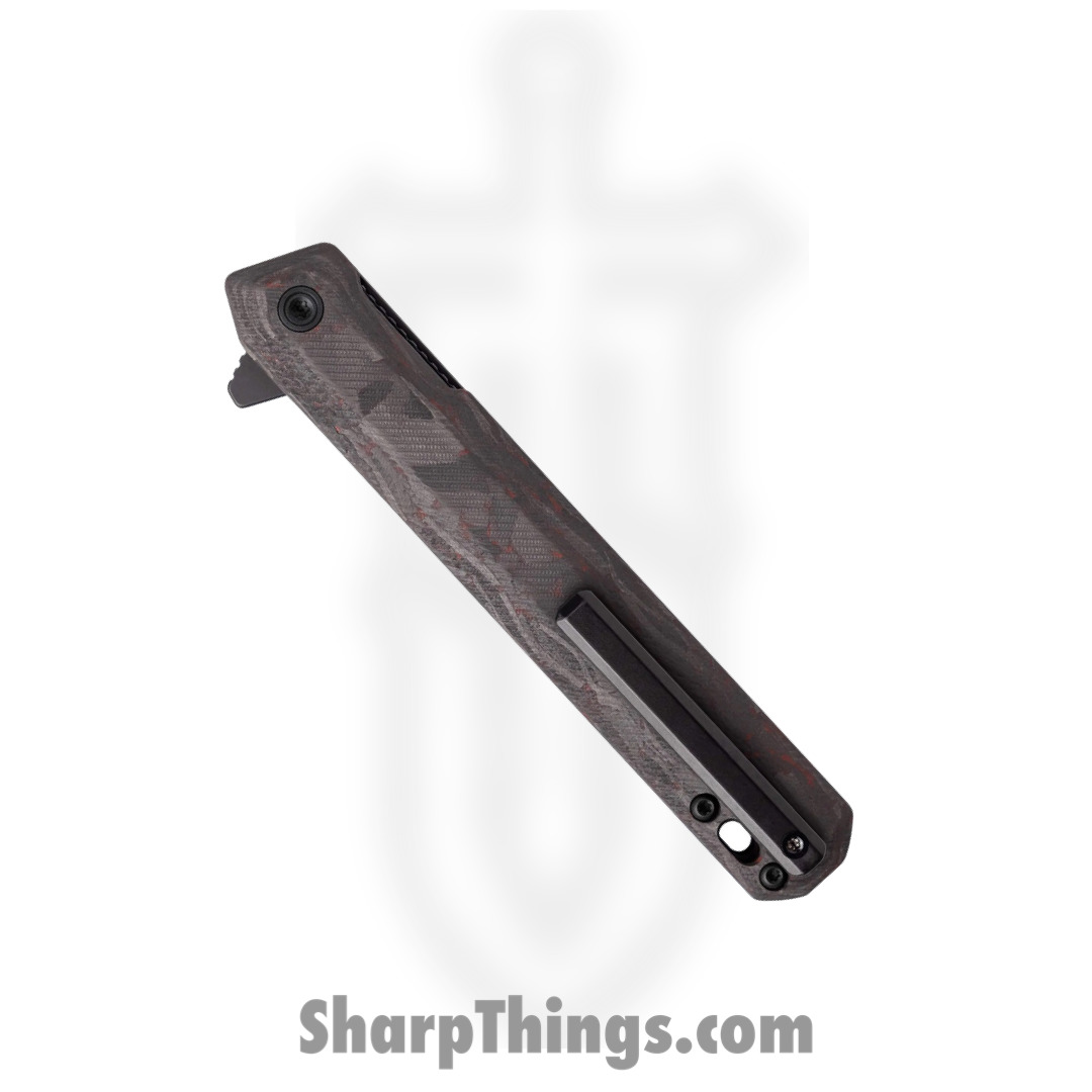Tekto - TKF2BFOEMBK - F2 Bravo - Folding Knife - D2 Coated Drop Point - Carbon Fiber - Black - Image 7