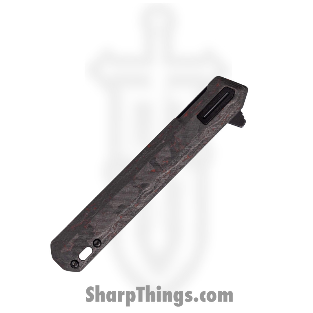 Tekto - TKF2BFOEMBK - F2 Bravo - Folding Knife - D2 Coated Drop Point - Carbon Fiber - Black - Image 6