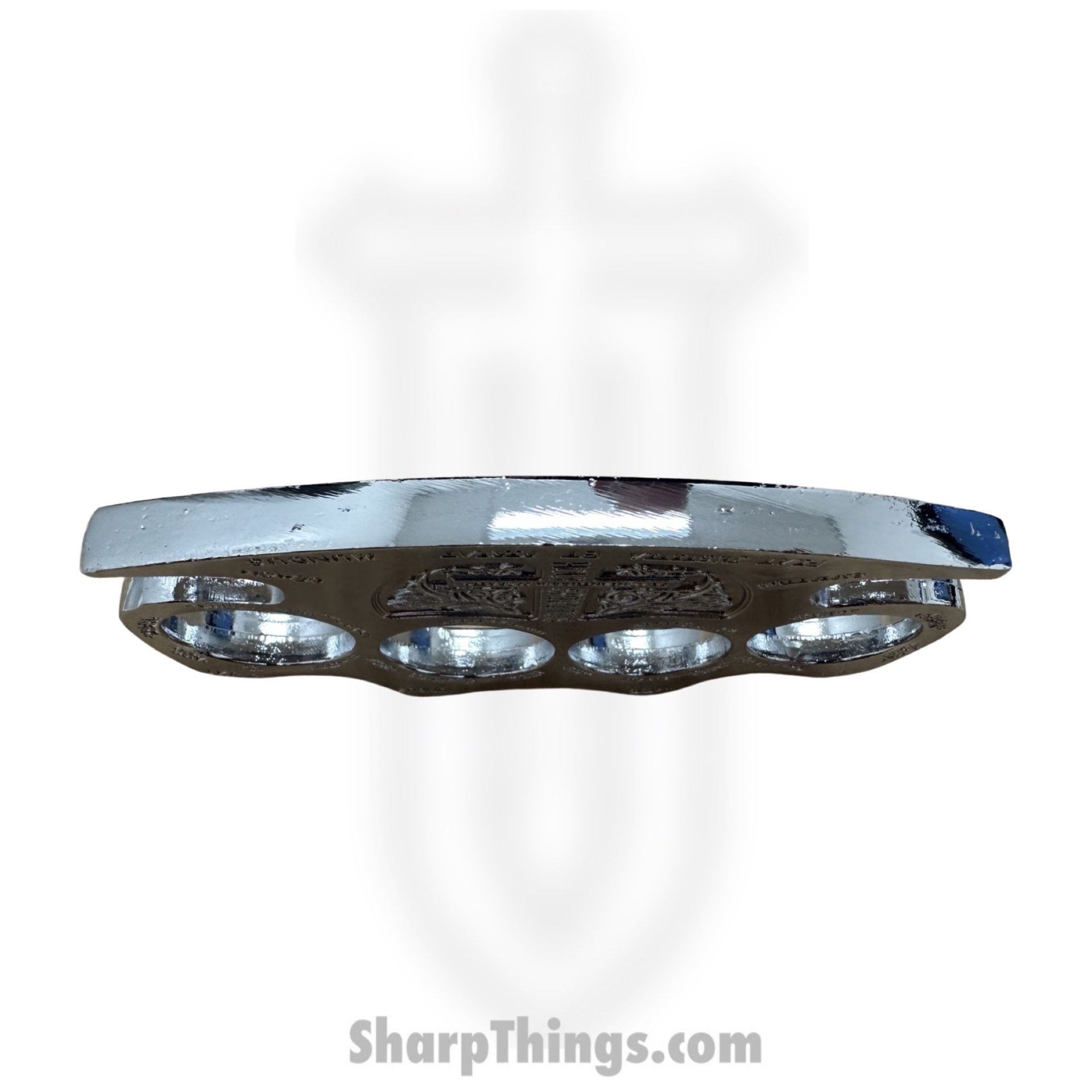 VOC - P-493-SL - Latin Deus Ex Machina Knuckles - Silver - Image 4