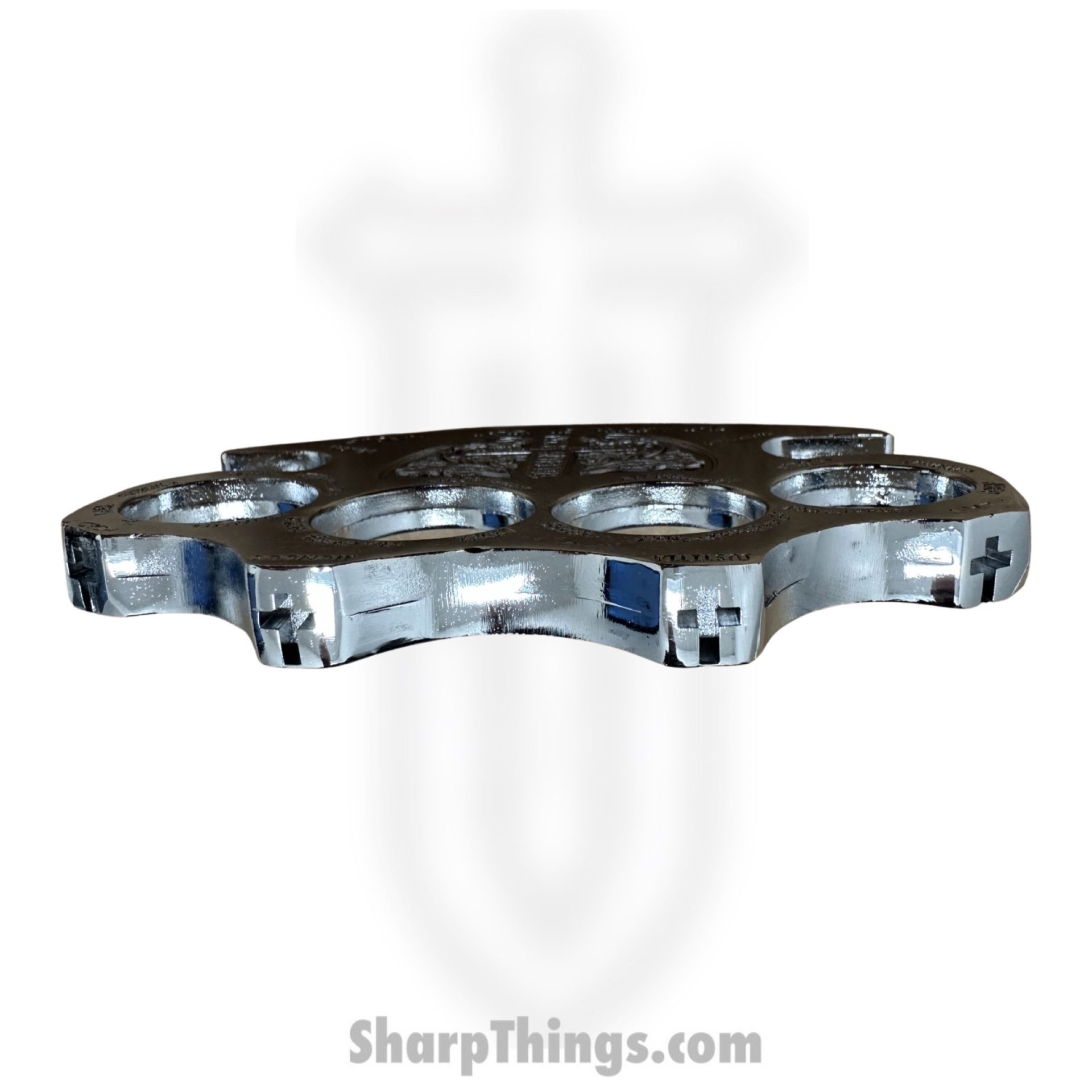 VOC - P-493-SL - Latin Deus Ex Machina Knuckles - Silver - Image 3